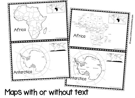 ? FREE 7 Continents for Kids Printable Worksheet Book - Worksheets Library