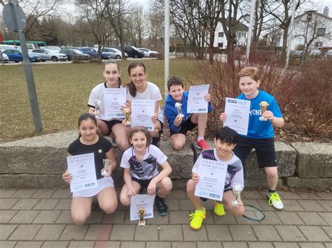 Badminton Jugend Des TuS Geretsried Sehr Erfolgreich Auf