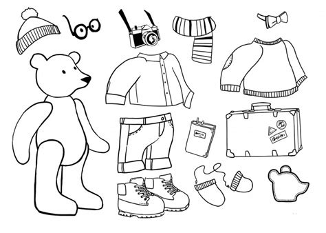 Desenhos De Paper Doll Para Colorir E Imprimir Pintar Grátis Online