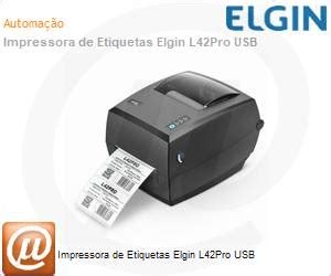 Elgin 46L42PUCKD01 Impressora De Etiquetas Elgin Bematech L42Pro