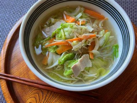 Tanmen Con Vermicelli Di Soia Una Giapponese In Cucina