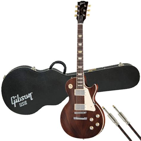 Disc Gibson Les Paul Traditional Mahogany Top Worn Brown With T At