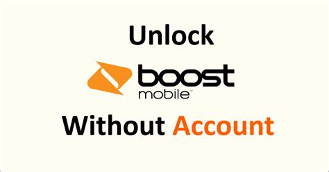 How To Unlock Boost Phone Without Account NetworkBuildz