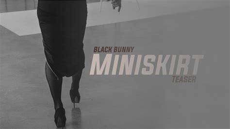 black bunny 짧은 치마 Miniskirt AOA MV Teaser 2 YouTube