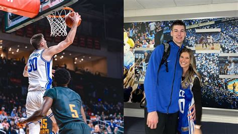 Kyle Filipowskis Gf Caitlin Hutchison Gushes Over Duke Star After Nail Biting 54 51 Win Against