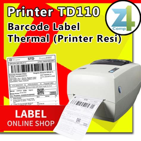 Blueprint Bp Td Usb Printer Barcode Label Thermal Printer Resi