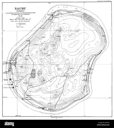 Mapa de nauru Imágenes de stock en blanco y negro Alamy