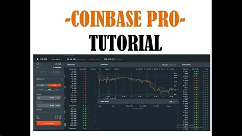 COINBASE PRO Introduction Placing Limit Orders Market Orders And