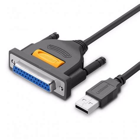 Usb To Printer Adapter Parallel Cable 2m Db25 Ugreen Mikroelectron Mikroelectron Is An Online