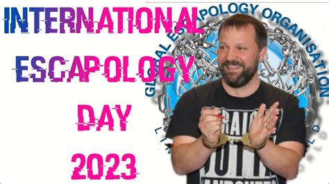 Triple Lock Escape International Escapology Day 2023 YouTube