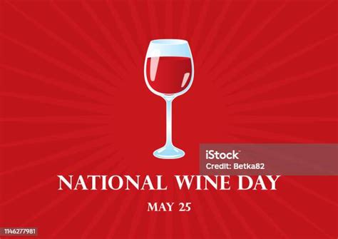 National Wine Day Vector Stock Illustration Download Image Now