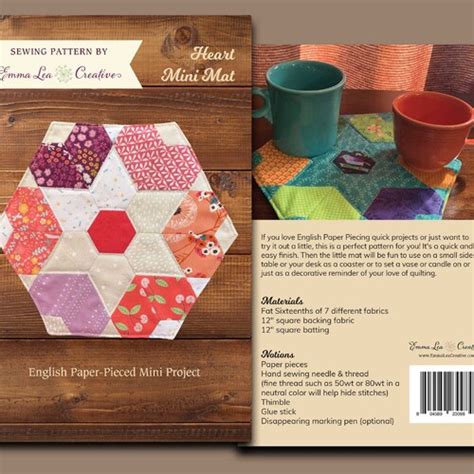 English Paper Piecing Waves Pattern Epp Templates Pdf Etsy