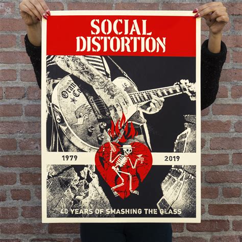 Social Distortion 40 Available Thursday November 21st Obey Giant