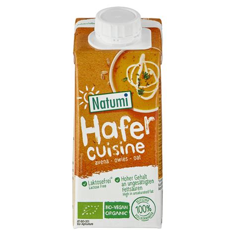 Natumi Hafer Cuisine Ml Packung