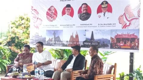 Gubernur Akmal Malik Gelar Kemah Kebangsaan Di Desa Wisata Tondok