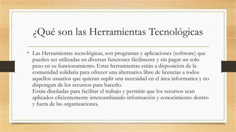 Evoluci N De Las Herramientas Tecnol Gicas Ppt