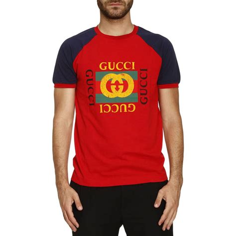 Gucci Pure Cotton T Shirt With Logo Print And Modern Future Writing