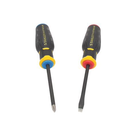 Stanleyfatmax Simulated Diamond Tip Pc Screwdriver Set Fmht