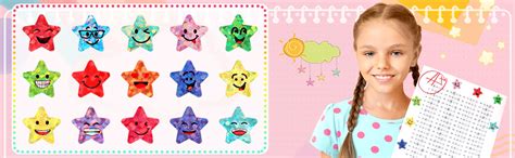 Amazon Janyun Pcs Small Star Stickers Designs Happy Smile