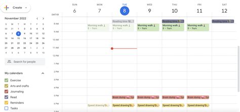 Google Calendar Color Schemes and Hex Codes — Templates and Tutorials