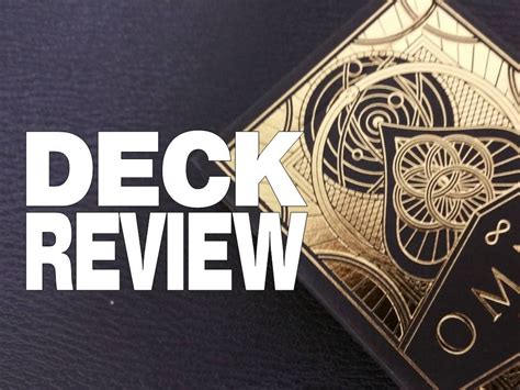 Deck Review Omnia Oscura By Thirdway Industries Playing Cards Youtube