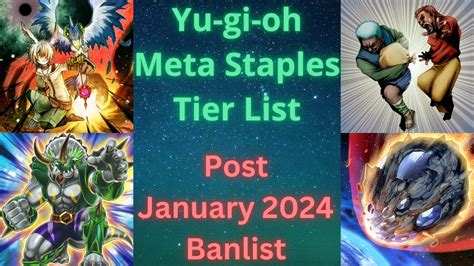 Yu Gi Oh Staples Tier List Post January 2024 Banlist Youtube