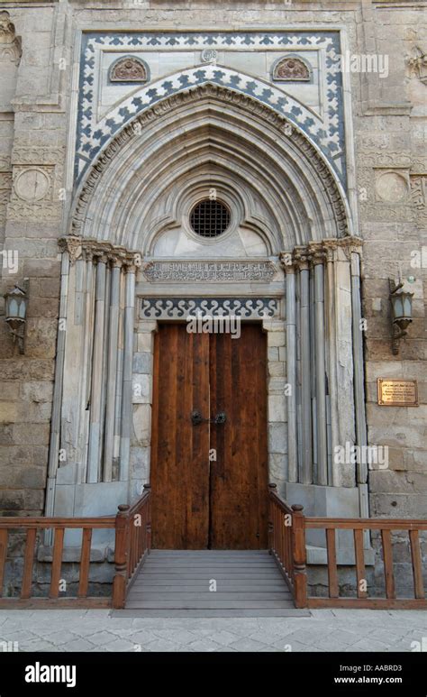 Porta Di Ingresso Alla Madrassa E Mausoleo Di Al Nasir Muhammad Ibn