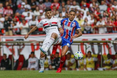 Bahia X São Paulo Veja Informações E Prováveis Escalações Do Duelo