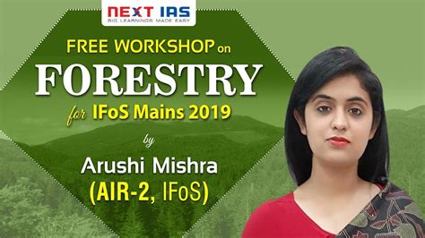 Forestry Optional For Ifos Mains By Arushi Mishra Air Ifos