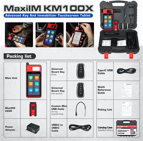 Autel Maxiim Km X Herramienta De Programaci N Fob Con Llave