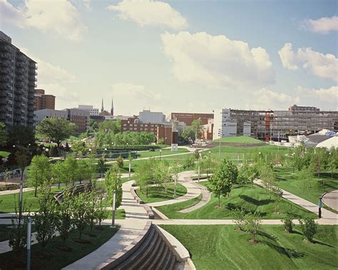 University Of Cincinnati Canopy A Lush Green Lab Above The Campus