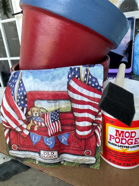 red white  blue patriotic crafts  diy projects