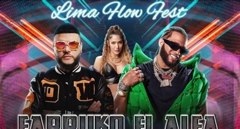 Lima Flow Fest Cancelan Concierto De Farruko Y El Alfa Y Anuncian