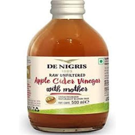 Organic Apple Cider Vinegar 500 Ml De Nigris Jitco