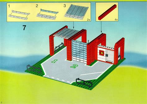 Lego Instructions For Set Flame Fighters Town Fire