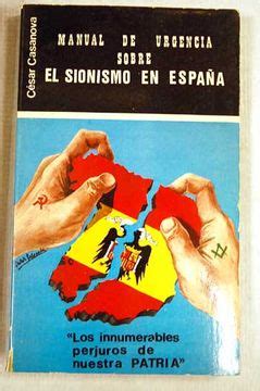 Libro Manual De Urgencia Sobre El Sionismo En Espa A Por C Sar