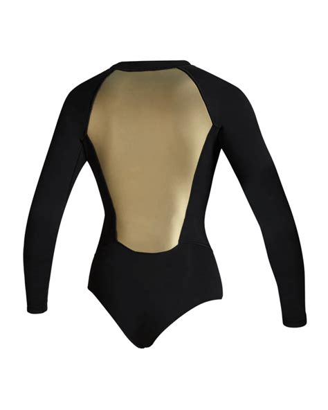 Mystic 2023 Sway Longarm Super Shorty 22mm Fzip Women Black Serie Blackgold Wetsuit