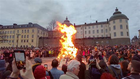 Walpurgis Night In Stockholm Sweden Valborg 2022 YouTube