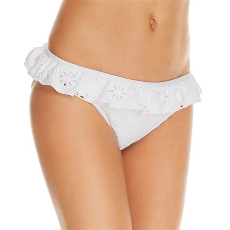 Kate Spade Swimwear Kate Spade Women S Bikini Bottom Ruffle Eyelet