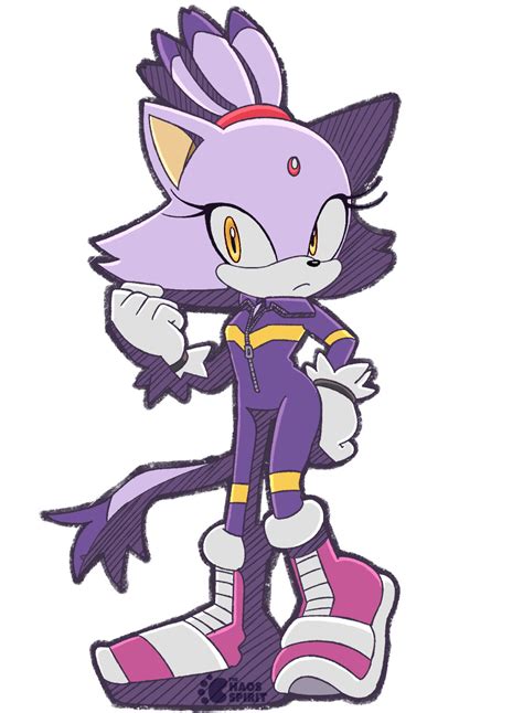 Artstation Blaze The Cat Commission Sonic Riders Style For Reddcalxz