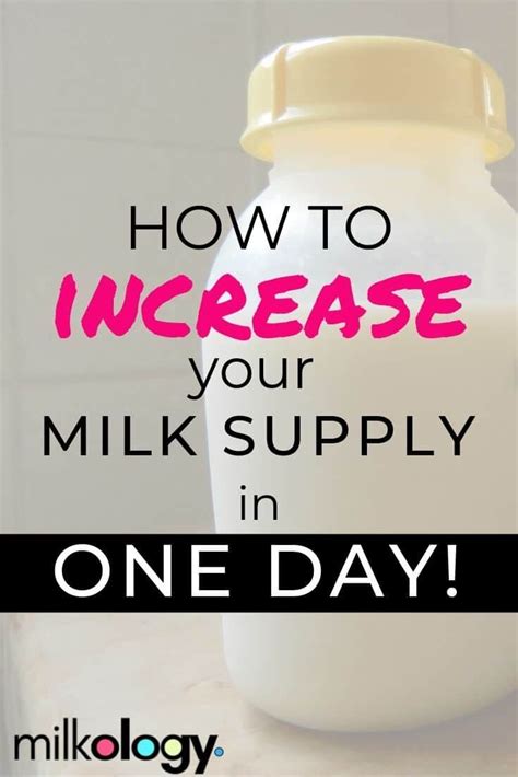 Increase Breast Milk In One Day 5 Easy Ways — Milkology® Milk