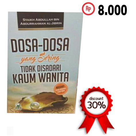 Jual Dosa Dosa Yang Sering Tidak Disadari Kaum Wanita Di Lapak Buku