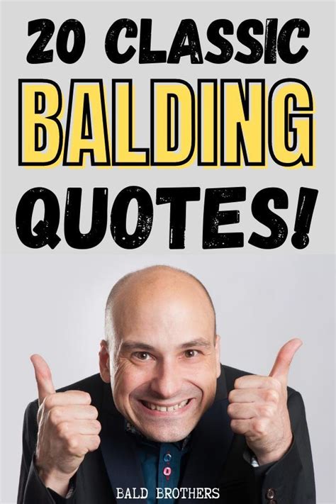 Funny Bald Quotes - ShortQuotes.cc