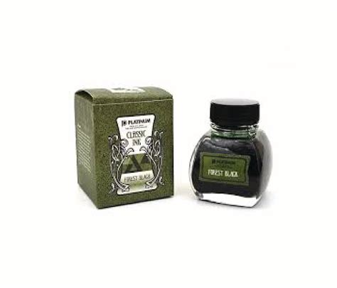 Platinum Classic Forest Black 60ml Bottled Ink