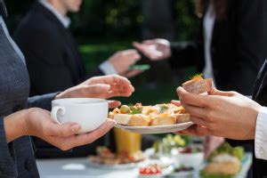 Food at Networking Events | Career Coach Jen