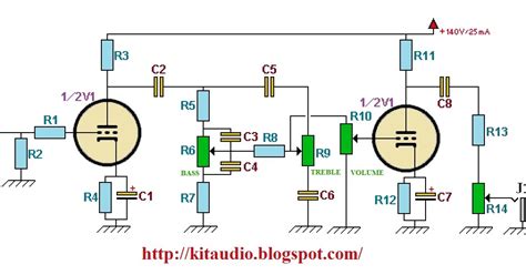 Guitar Preamp Schematic Diagram 38 Guitar Preamp Circuit Dia