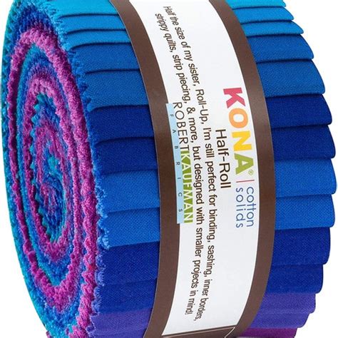 Kona Cotton Solids New S Palette Jelly Roll By Etsy