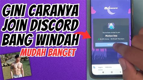 CARA JOIN DISCORD BANG WINDAH BASUDARA DI HP ANDROID YouTube