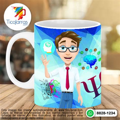 Aquí Toma el Mejor Psicólogo Tazas personalizadas en Costa Rica