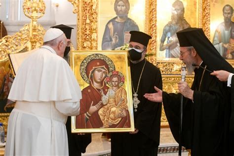 2021 12 03 Pope Francis At Holy Synod Cypriot Orthodox Church